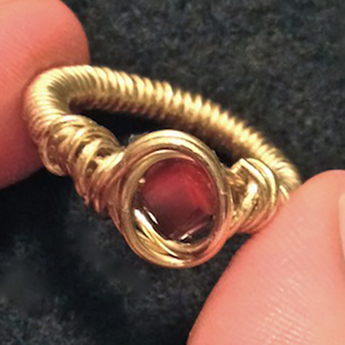 Double-Wrapped Ring